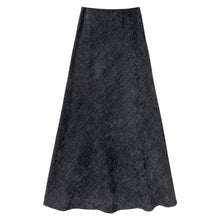Load image into Gallery viewer, Retro Twill Brushed Midi Skirt