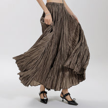 Load image into Gallery viewer, Irregular A-line Pleated Skirt
