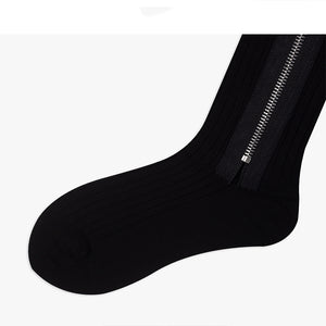 Metal Zipper Socks