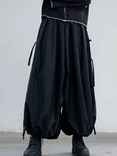 Load image into Gallery viewer, Strappy Wide Leg Ninth Pants