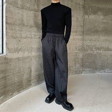 Load image into Gallery viewer, Winter Straight Wide Leg Elastic Waist Carrot Pants