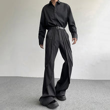 Load image into Gallery viewer, Hand-split Deconstructed Flared Trousers
