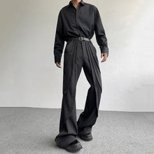 Load image into Gallery viewer, Hand-split Deconstructed Flared Trousers