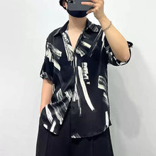 Load image into Gallery viewer, Printed Irregular Casual Shirt