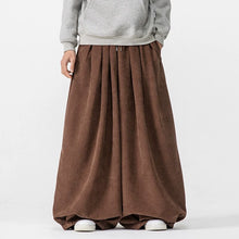 Load image into Gallery viewer, Corduroy Straight Wide-leg Harem Pants