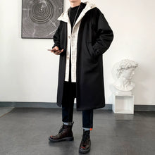 Load image into Gallery viewer, Fake Two Piece Hooded Windbreaker Jacket