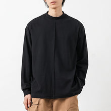 Load image into Gallery viewer, Half Turtleneck Solid Long Sleeve T-shirt