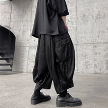 Load image into Gallery viewer, Retro Big Pocket Dark Pattern Nine-point Bloomers