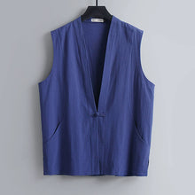 Load image into Gallery viewer, Sleeveless Button Vest