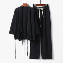 Load image into Gallery viewer, Linen Shirt Two Piece Suit