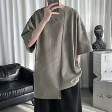 Load image into Gallery viewer, Irregular Short Sleeve T-shirt