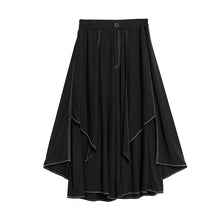 Load image into Gallery viewer, Women's High-waisted Loose Casual Faux Two-piece Pants