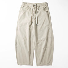 Load image into Gallery viewer, Cotton Loose Wide-leg Curved Pants