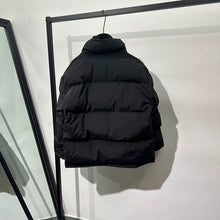 Load image into Gallery viewer, Fake Two-piece Stand Collar Loose Cotton Jacket