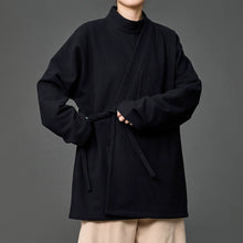 Load image into Gallery viewer, Winter Fleece-lined Layering Robe Coat