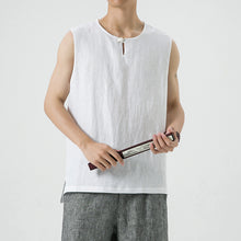 Load image into Gallery viewer, Linen Vintage Loose Vest