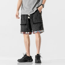 Load image into Gallery viewer, Panelled Vintage Denim Shorts