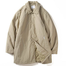 Load image into Gallery viewer, Thin Mid-length Warm Quilted Lapel Windbreaker Jacket