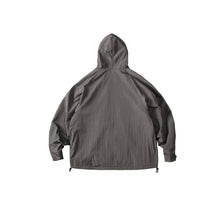 Load image into Gallery viewer, Color-blocked Large Pocket Shooded Windbreaker