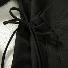 Load image into Gallery viewer, Dark Fake Two Piece Slanted Placket Cardigan