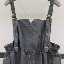 Load image into Gallery viewer, Overalls Waist Drawstring Loose Casual Harem Pants