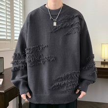 Load image into Gallery viewer, Retro Lazy Crew Neck Sweater