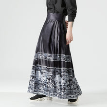 Load image into Gallery viewer, Retro Printed Horse-face Skirt Hanfu