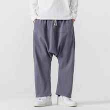 Load image into Gallery viewer, Retro Low Crotch Casual Loose Straight Wide Leg Pants