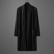 Load image into Gallery viewer, Vintage Long Solid Color Cardigan
