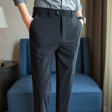 Load image into Gallery viewer, Casual Pants Thin Striped Slim Fit Trousers