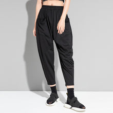 Load image into Gallery viewer, Elastic Waist Harem Pants
