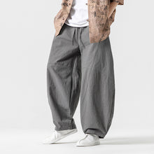 Load image into Gallery viewer, Linen Casual Lantern Wide-leg Pants