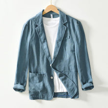Load image into Gallery viewer, Loose Solid Color Suit Collar Jacket