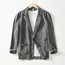 Load image into Gallery viewer, Loose Solid Color Suit Collar Jacket