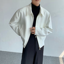 Load image into Gallery viewer, White Short Shoulder Padded Jacket