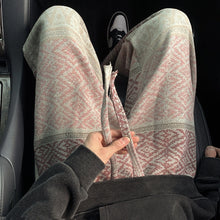 Load image into Gallery viewer, Jacquard Hooded Sweatshirt Casual Sports Sweatpants Two-piece Set