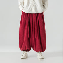 Load image into Gallery viewer, Retro Corduroy Harem Pants