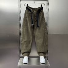 Load image into Gallery viewer, Casual Loose Elastic Waist Scimitar Trousers