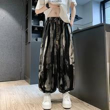 Load image into Gallery viewer, Vintage Tie-dye Ankle Trousers