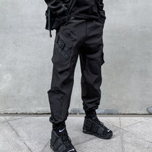 Load image into Gallery viewer, Black Multi-pocket Functional Pants
