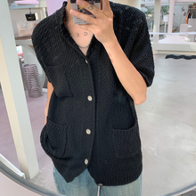 Load image into Gallery viewer, Breathable Knitted Cardigan Casual Shirt