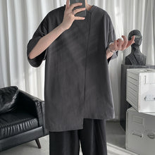 Load image into Gallery viewer, Irregular Short Sleeve T-shirt