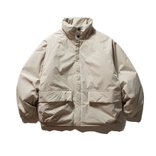 Load image into Gallery viewer, Japanese Retro Stand-collar Loose Cotton Coat