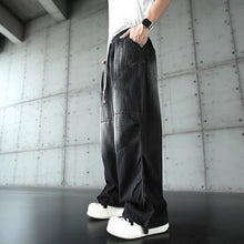 Load image into Gallery viewer, Retro Straight Wide-leg Jeans