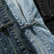 Load image into Gallery viewer, Vintage Denim Button Jacket
