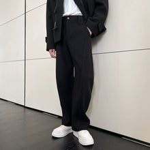 Load image into Gallery viewer, Straight Wide-leg Woolen Thickened Scimitar Pants