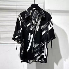 Load image into Gallery viewer, Printed Irregular Casual Shirt