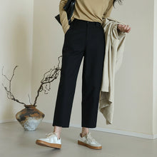 Load image into Gallery viewer, Loose Casual Wide-leg Cropped Trousers