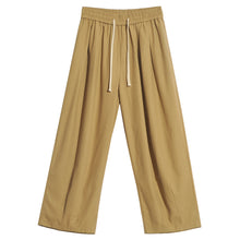 Load image into Gallery viewer, High Waist Drawstring Elasticized Wide-Leg Pants