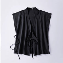 Load image into Gallery viewer, Slanted Collar Loose Vest